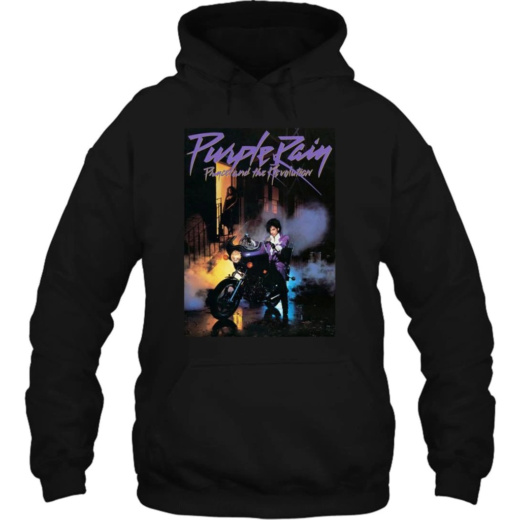 purple rain hoodie