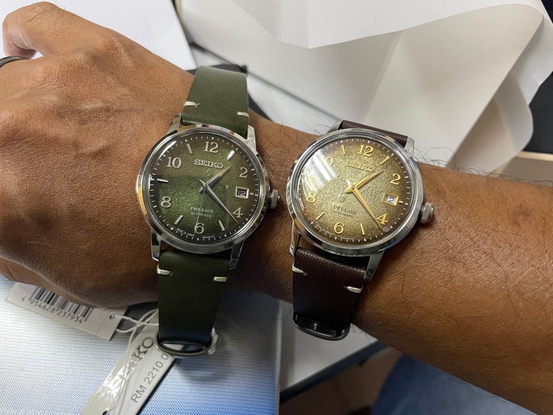 Seiko Limited Edition Presage Cocktail Matcha Green Automatic Date Watch  SRPF41J1 | Shopee Malaysia