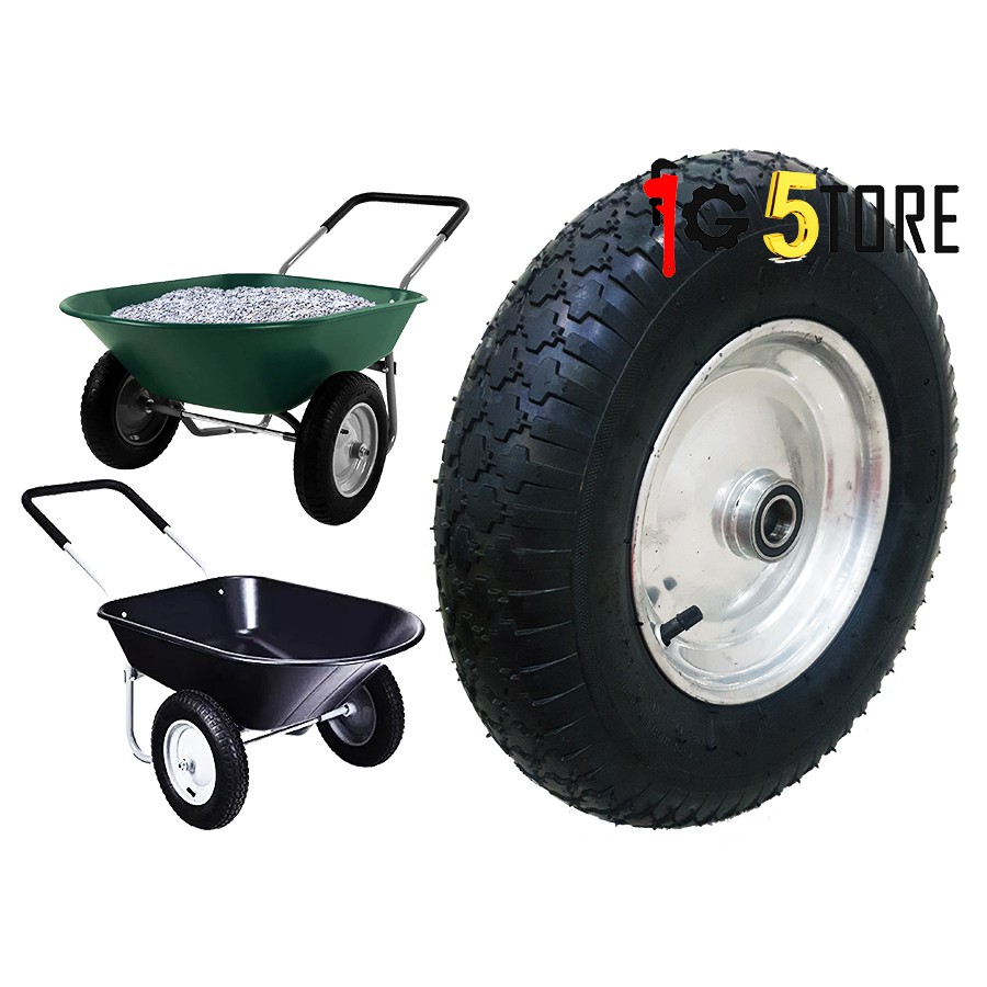 [PreOrder] 15" x 3" Local Brand Nylon Pneumatic Replacement Tyre Wheel