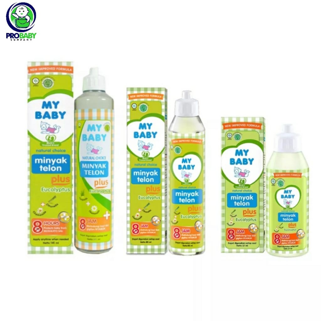 Minyak Telon Plus My Baby Mybaby Eucalyptus 60\/90\/150ml | Shopee Malaysia