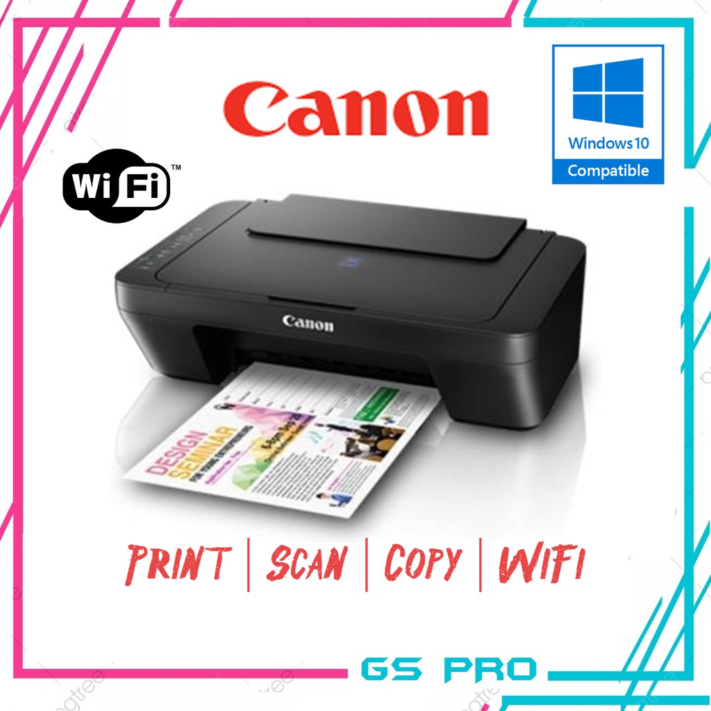 Canon Pixma E470 3 in 1 with Wireless Printer Shopee Malaysia