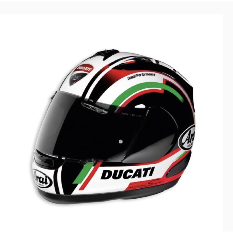 arai ducati helmet Corse V9 Corsair-X by (98109222x) m maximalizuje bezpenos vaka truktre Peripherally Belted umiestnenej pozd hornej asti otvoru pre ete viu odolnos Full-face helmet Ducati Corse Ducati