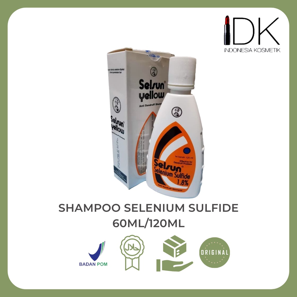 Selsun Yellow Selenium Sulfide Anti Dandruff Shampoo 60Ml/120Ml