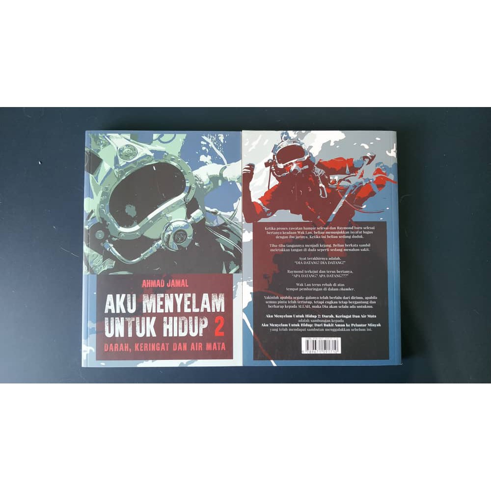 Aku Menyelam Untuk Hidup 2 Ahmad Jamal Ready Stock Memoir Penyelam Komersial Minyak Dan Gas Shopee Malaysia