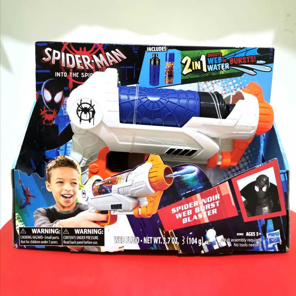 spider noir web burst blaster