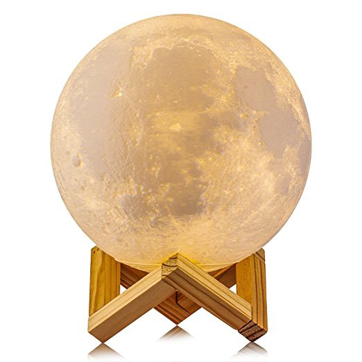 Download Customized Desk Mini Star 3d Print Led Floating Moon Night Light Lamp Ball Lantern Shopee Malaysia