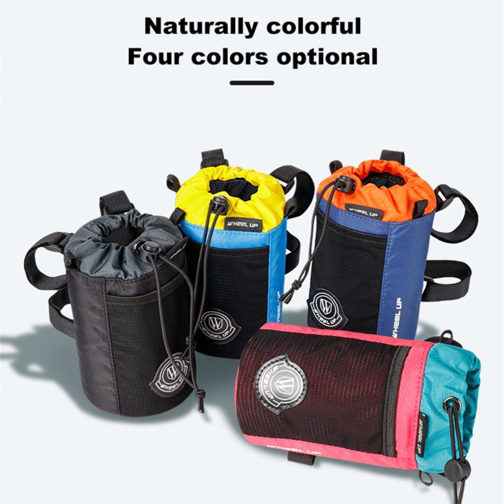 Bike Handlebar Stem Bag Food Snack Storage Water Bottle Bikepacking