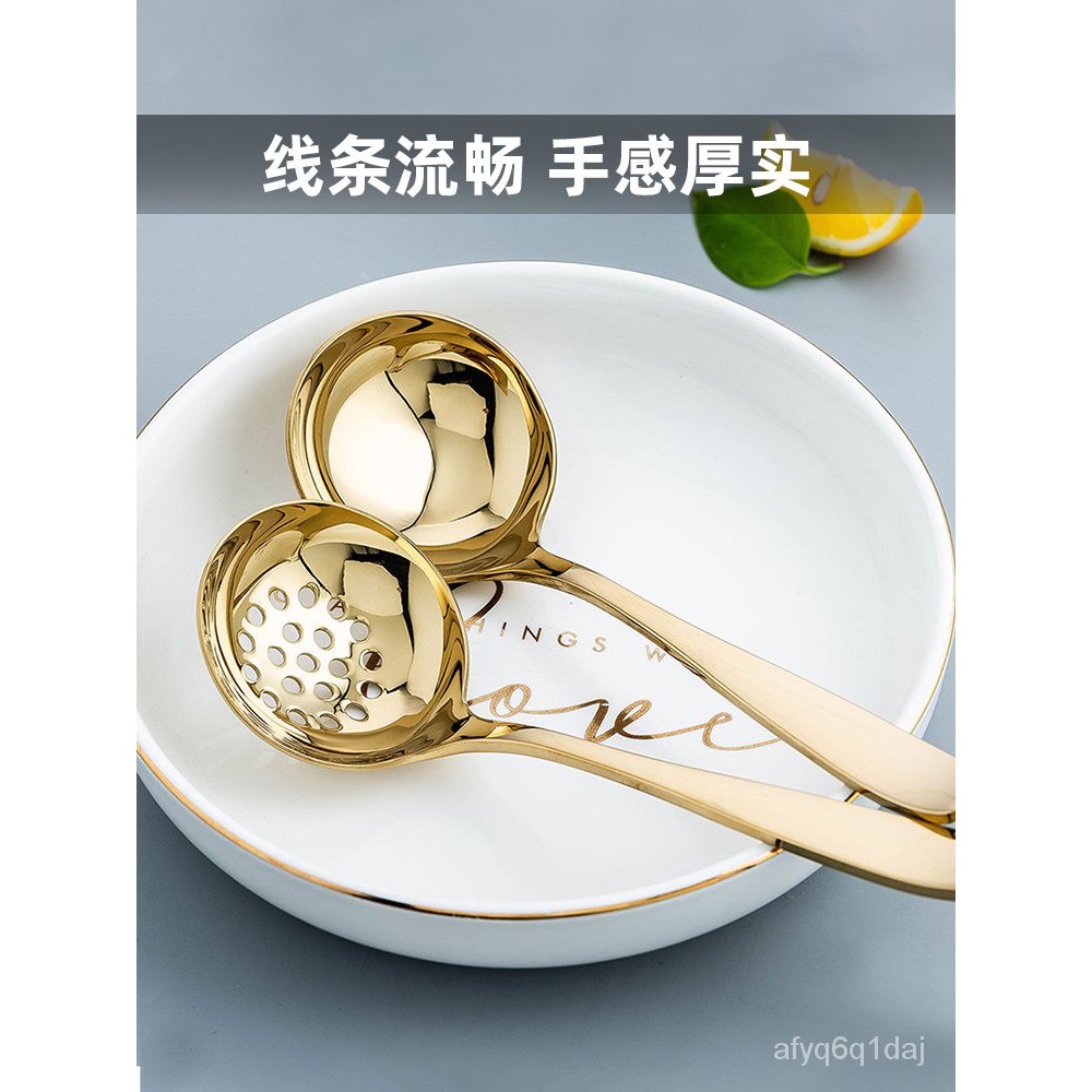 Malay Spot Time304stainless Steel Soup Ladle Home Ladle Hot Pot Slotted Ladle Kitchen Oil Proof Strainer Spoon Soup Spo Shopee Malaysia