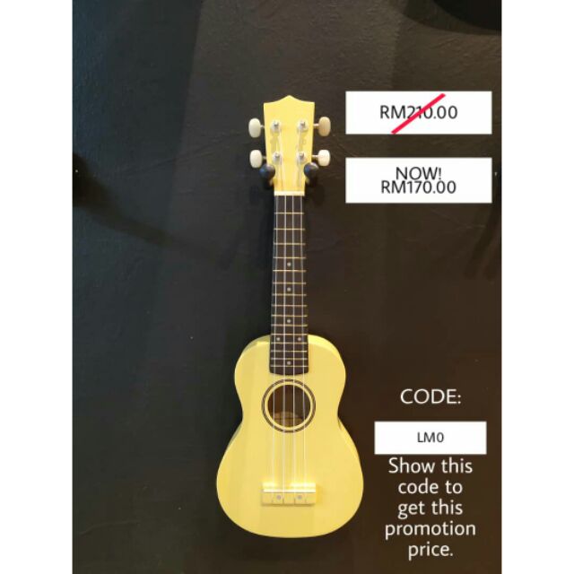 Ukulele Morrison (Yellow) Shopee Malaysia