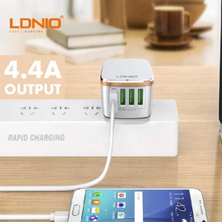 Ldnio A Usb Output Port Auto Id Usb Fast Charger A Shopee Malaysia