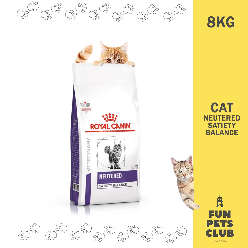 Royal Canin Cat Neutered Satiety Balance Makanan kucing 8kg 