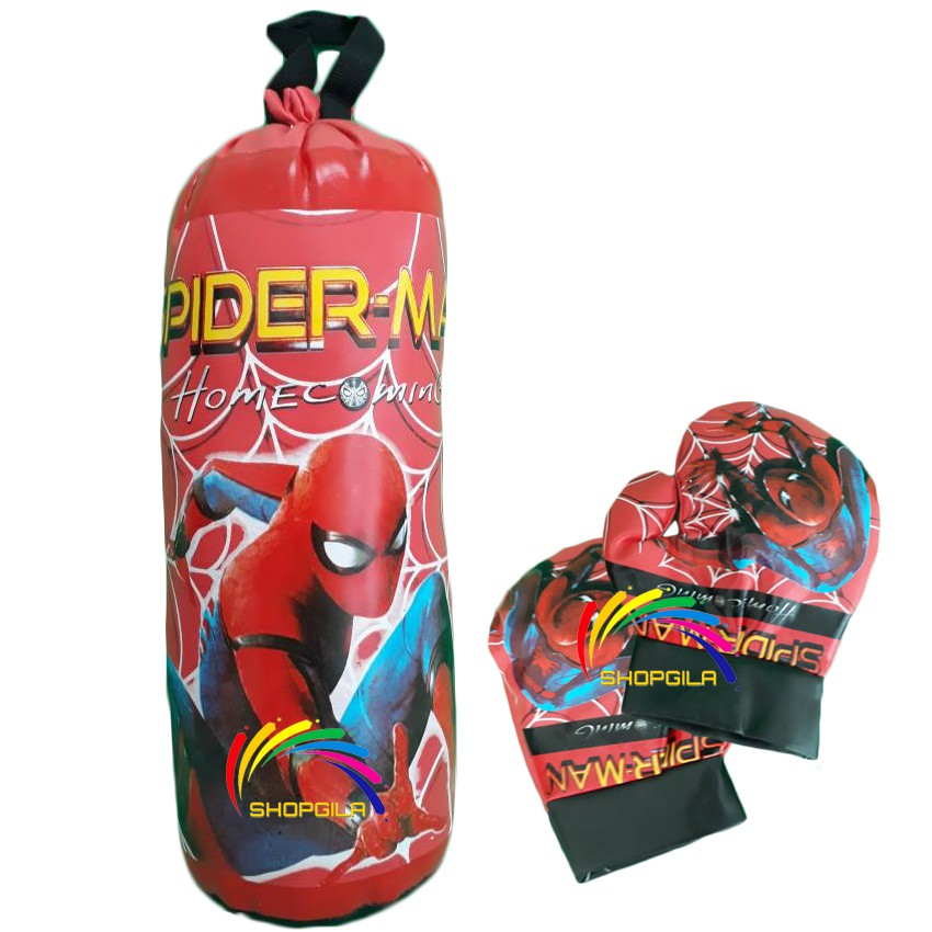 punching bag spiderman