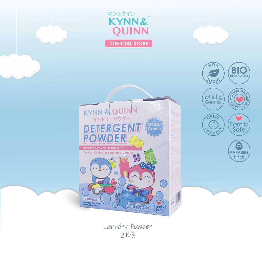 KYNN AND QUINN Laundry Powder Detergent 2KG Shopee Malaysia