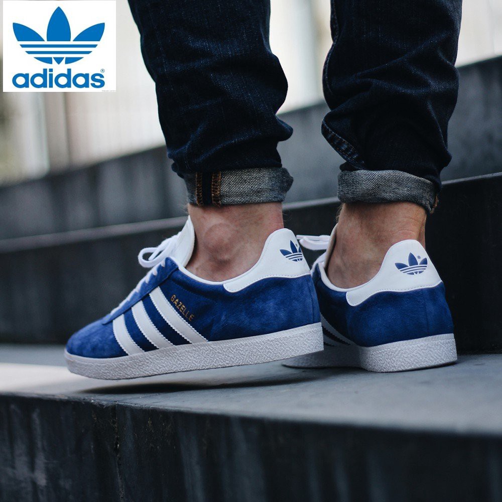 adidas gazelle shoes blue