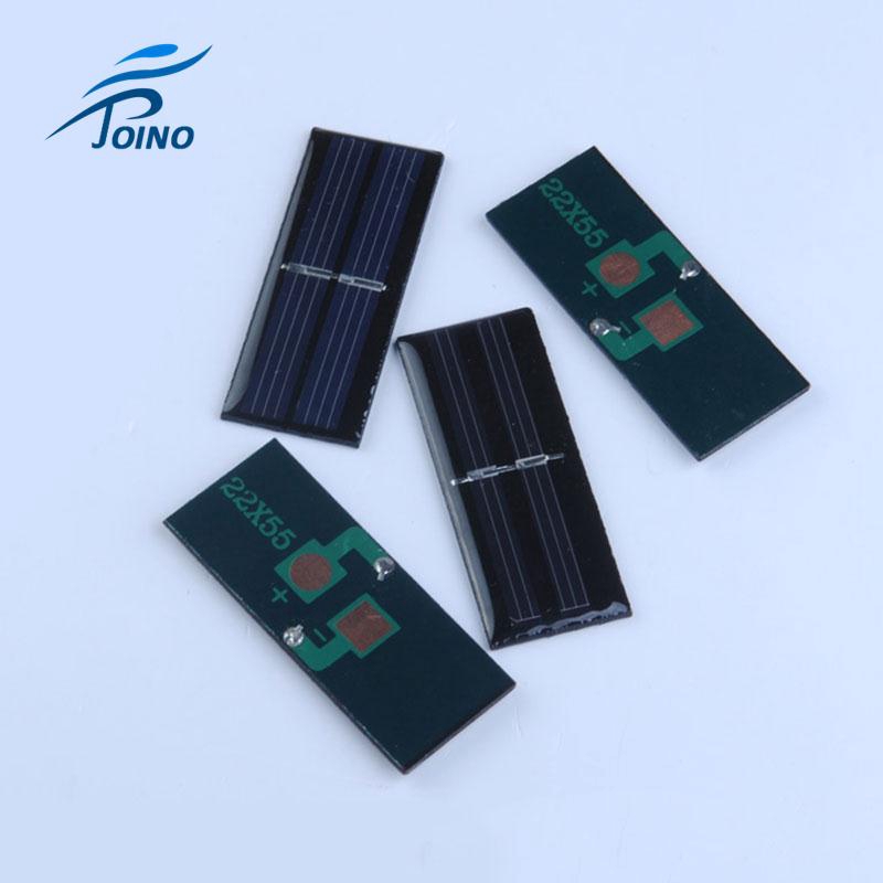 Mini 1v 60ma Solar Panel For Cell Phone Charger Cellphone Powered 22x55mm Shopee Malaysia