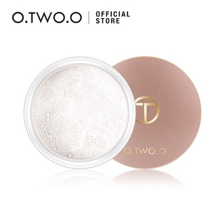 O.TWO.O Powder 2 Colors Waterproof Loose Skin Finish With Cosmetic Puff Makeup Powder