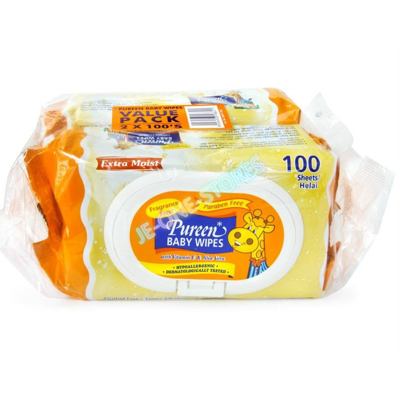 pureen wet wipes