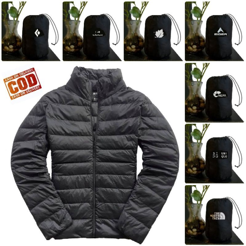 Stuff suck Goose Feather Jacket ultralight Jacket+Choose logo Goose