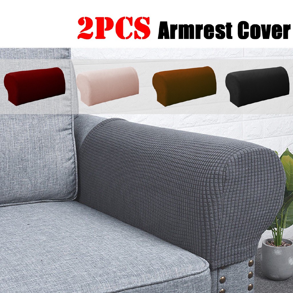 2 X Furniture Armrest Covers Sofa Couch Chair Arm Protector 10 Twist Pins Furniture Tipidkorpolri Home Garden