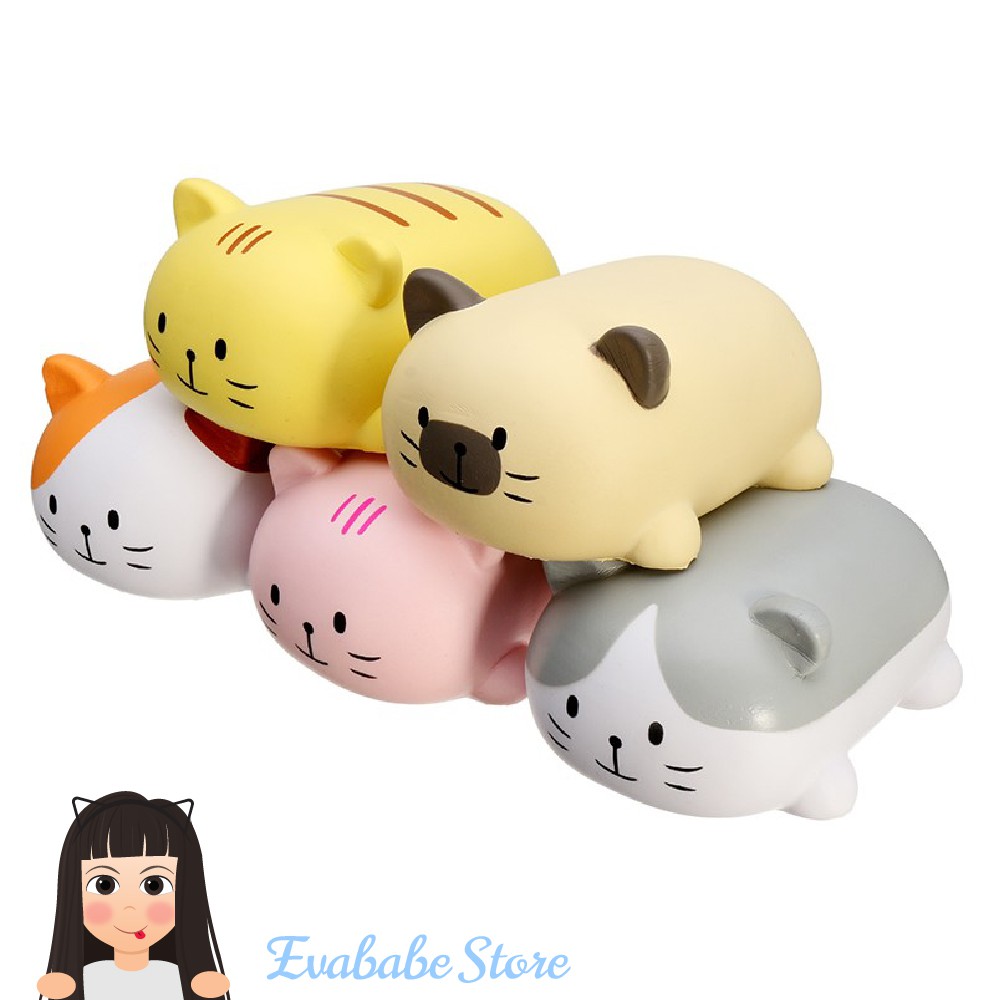 Jolly Cats Squishyby Angie/Licensed Squishy, Authentic Shopee Malaysia