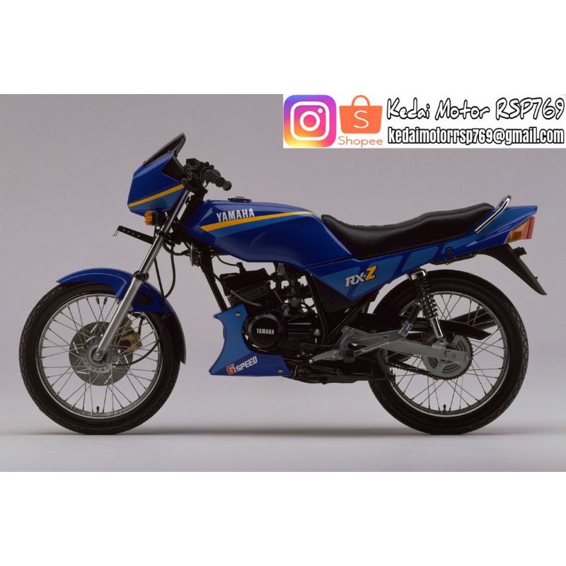 rxz 6 speed 1st model biru narong shopee malaysia rxz 6 speed 1st model biru narong