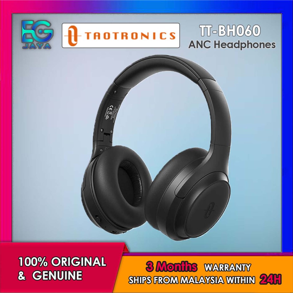 TaoTronics BH060 SoundSurge 60 Active Noise Cancelling Headphones Over