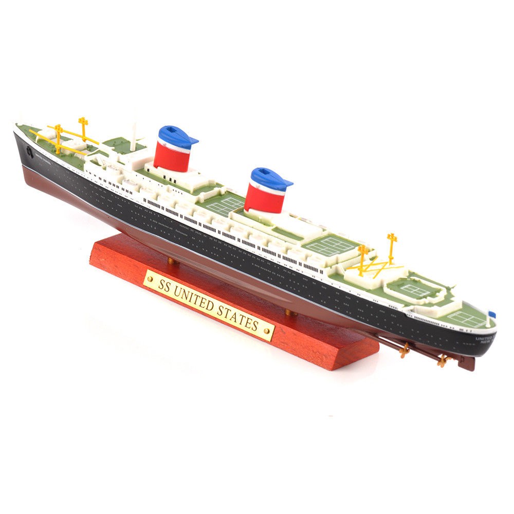 ATLAS 1/1250 RMS LUSITANIA Ship Diecast Oceangoing Liner Boat Boats Model Toys 
