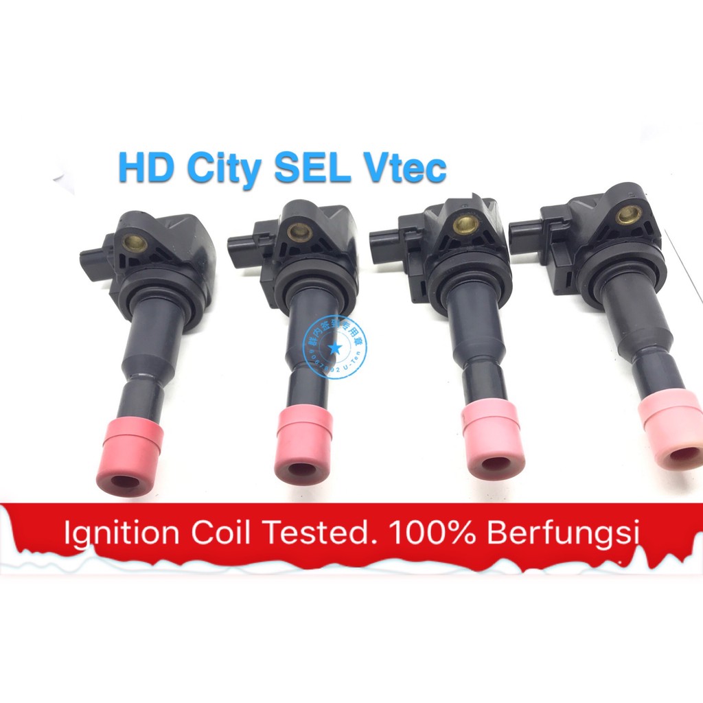 (USED) Honda City SEL Vtec 20032007 Jazz Fit VTEC Coil Plug Ignition Coil (Used Japan) Shopee