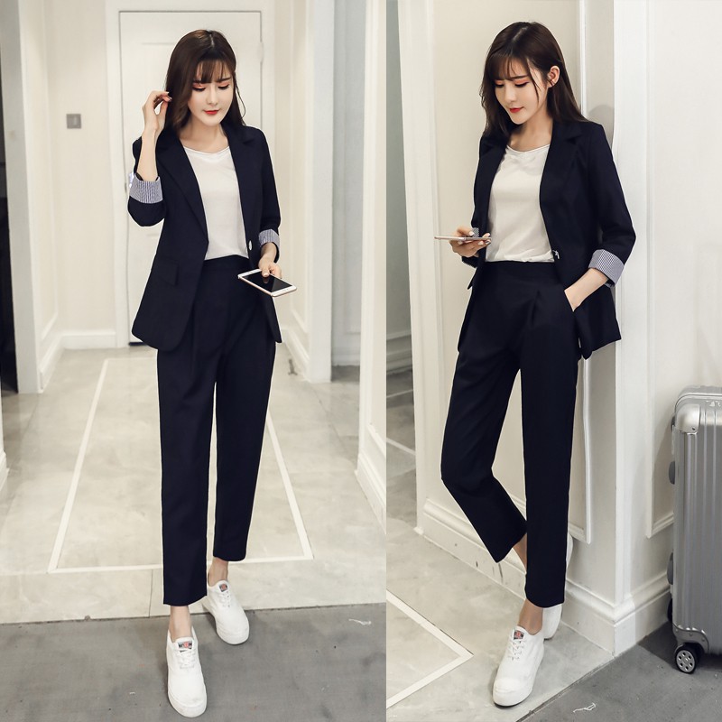 korean office outfit