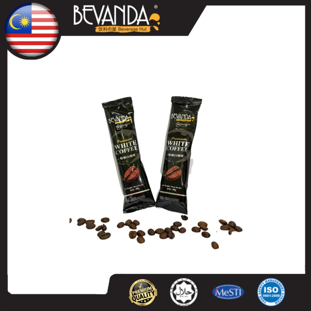 (Ready Stock) BEVANDA Premium White Coffee 3in1 Penang White Coffee