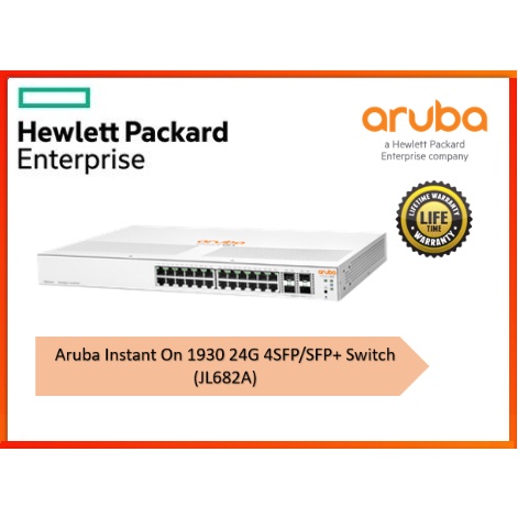 ARUBA JL682A | ARUBA INSTANT ON 1930 24G 4SFP/SFP+ SWITCH (READY STOCK ...