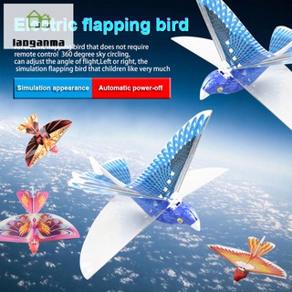 remote control flying bird with flapping wings