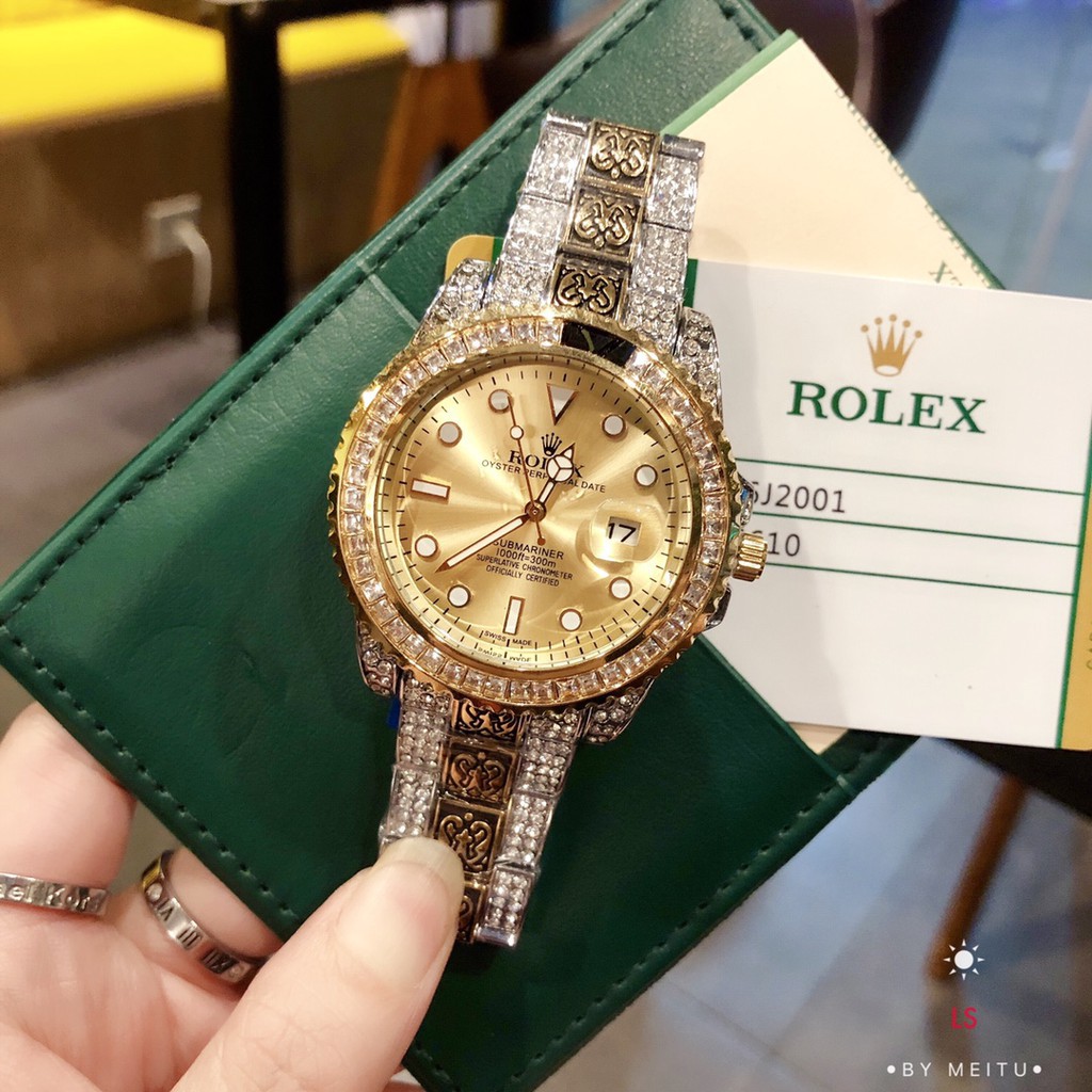 2020 Hadiah Mewah Jam Tangan Kuarza Lelaki Rolex Rolex Shopee Malaysia