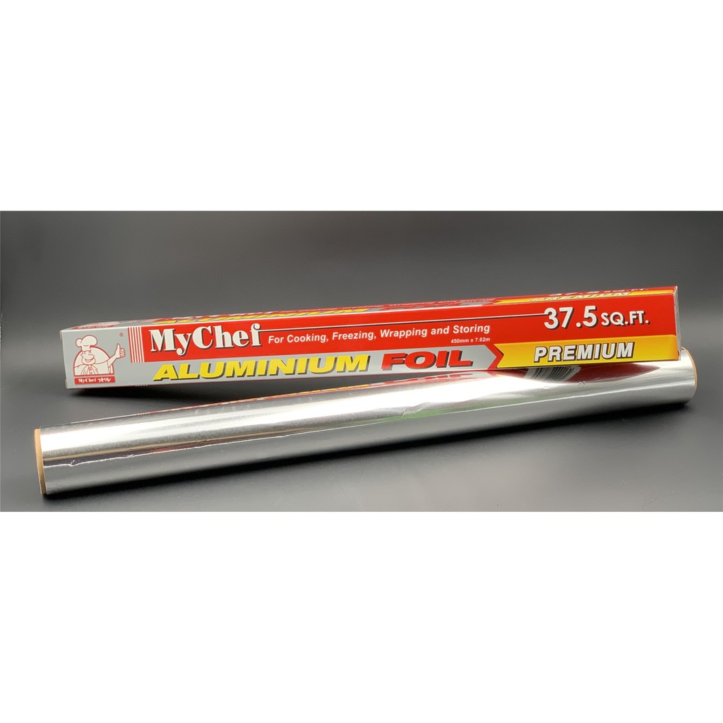 Aluminium Foil 37.5 sq.ft. [ My Chef ] Aluminium Foil For Cooking