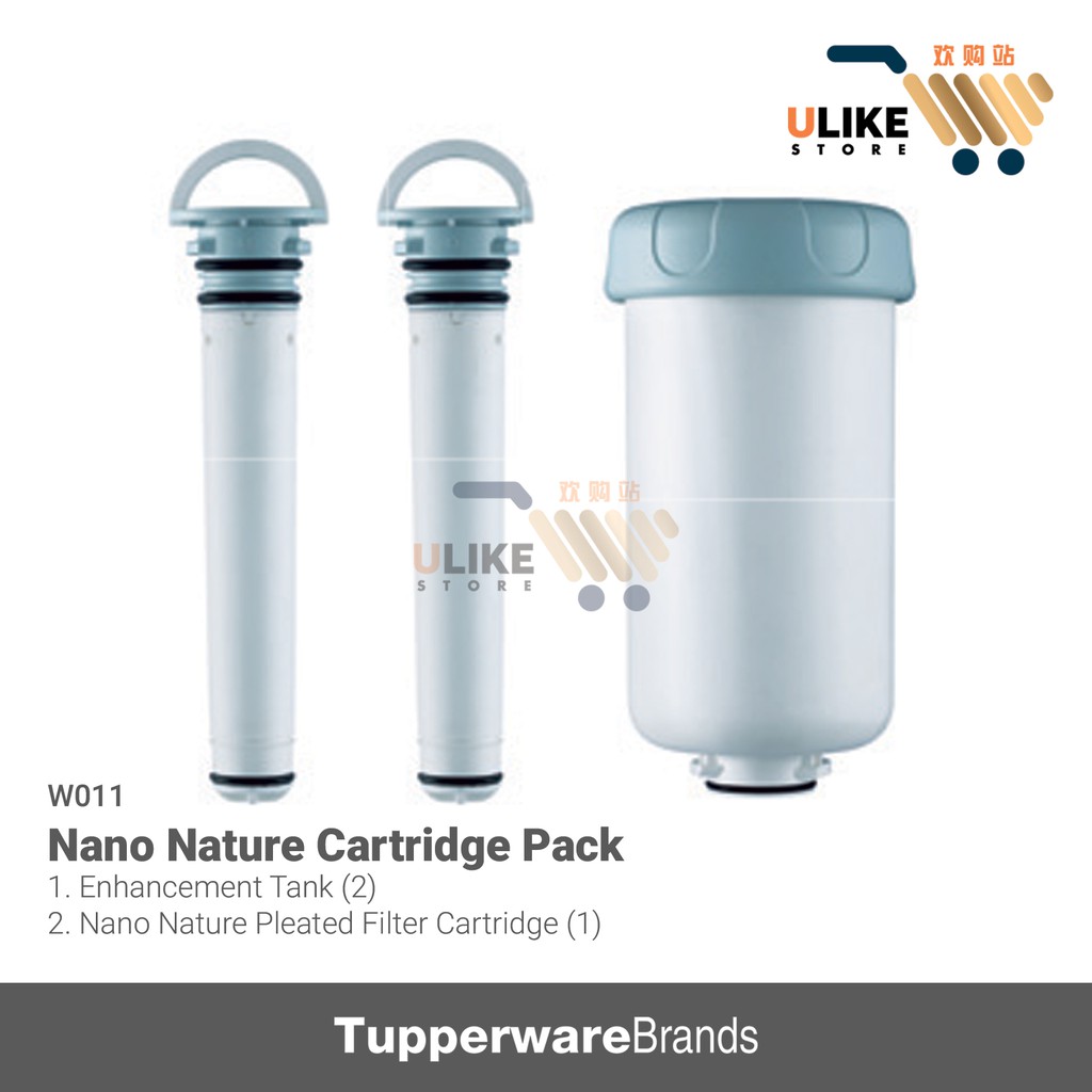 Tupperware Enhancement Tank / Nano Nature Pleated Filter Cartridge