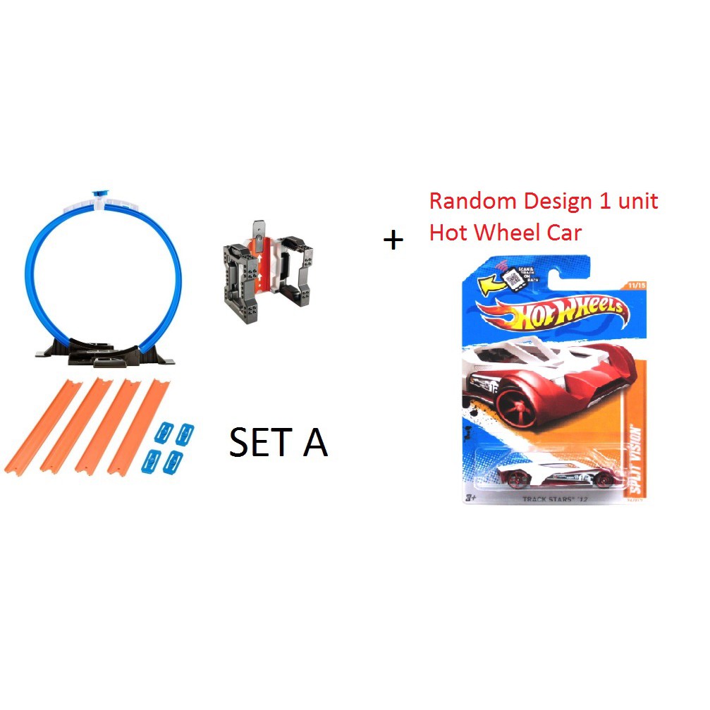 hot wheels track builder system straight track