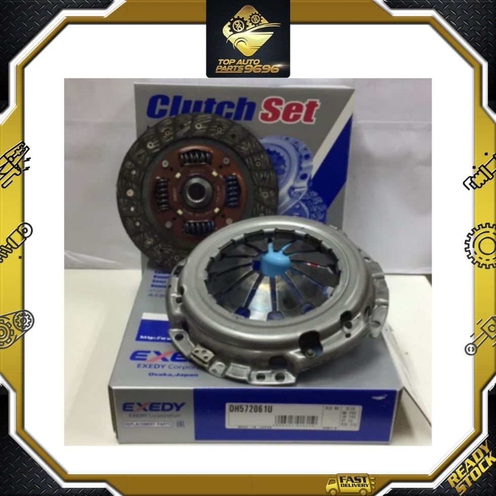 Exedy Daikin Clutch Kit Set DH572061 for Perodua Myvi Lagi Best 1.5