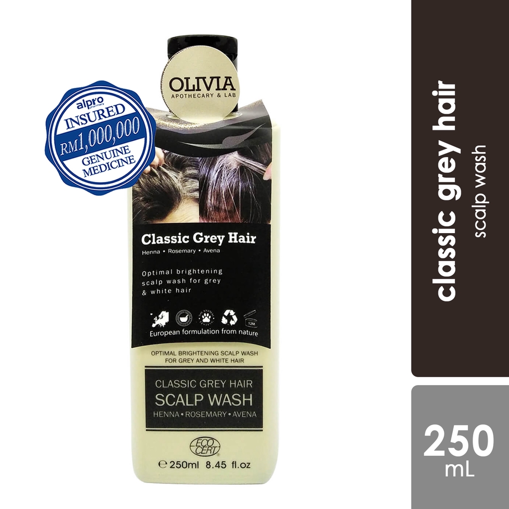 Alpro Pharmacy Exclusive Olivia Classic Grey Hair Scalp Wash Shampoo