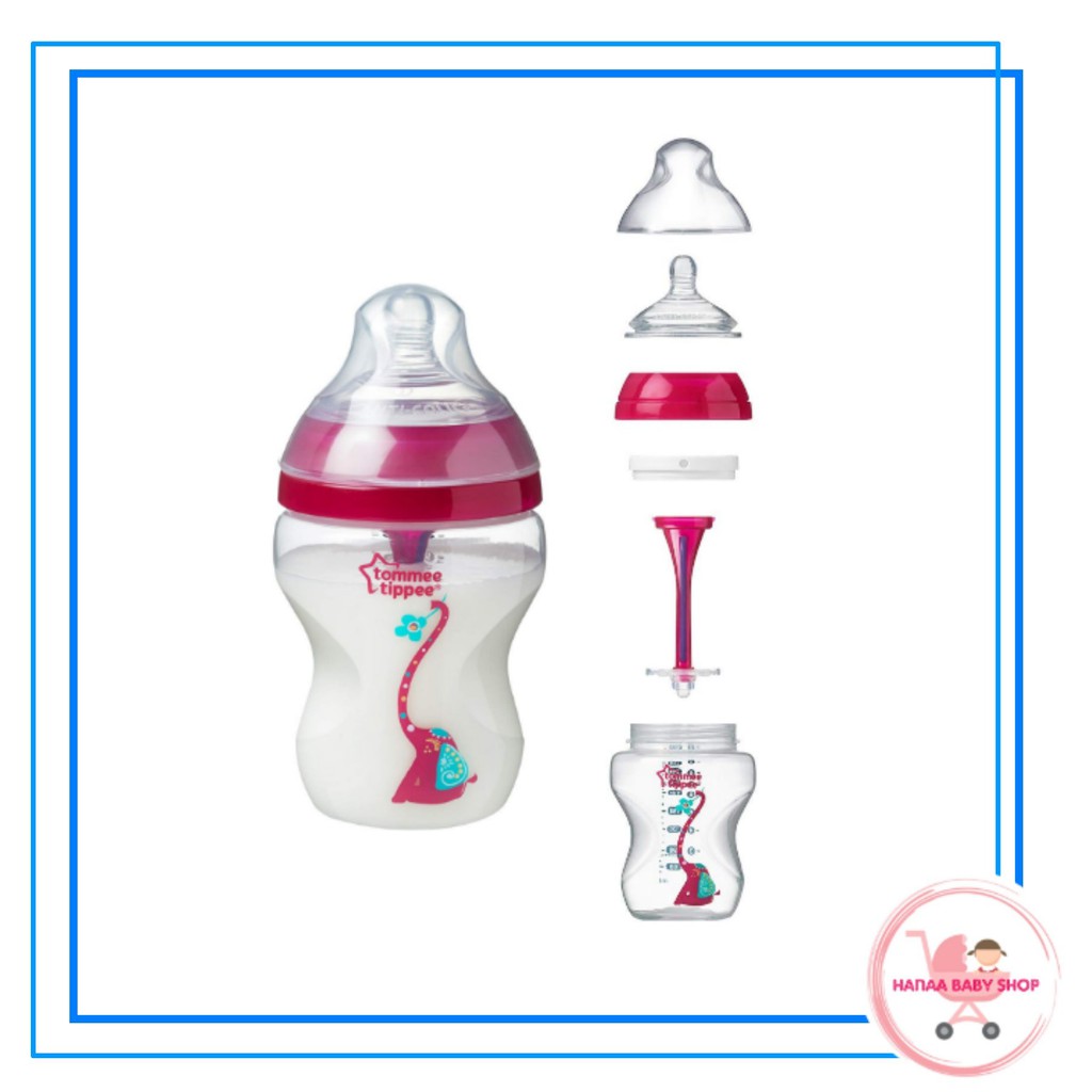 tommee tippee anti colic pink