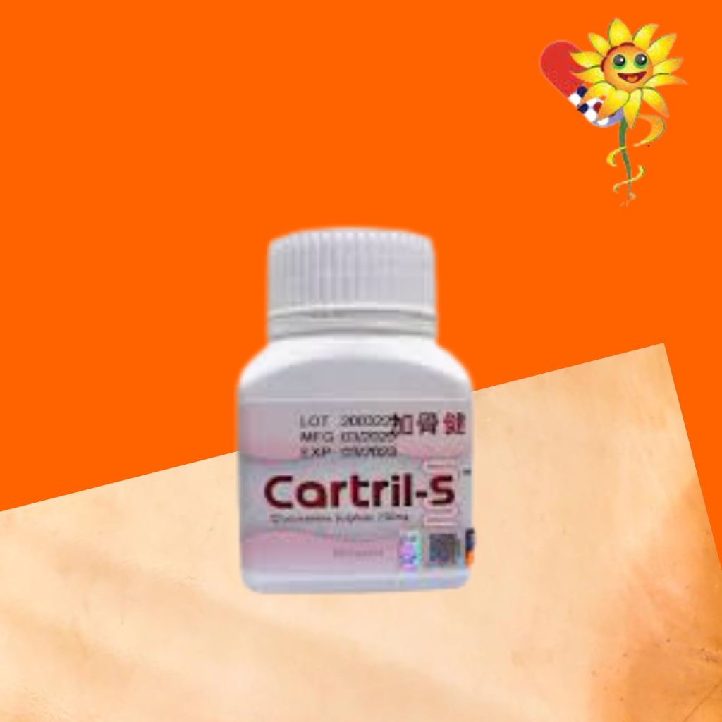 [**WHILE STOCKS LAST] Cartril S Glucosamine Sulfate 250mg 100s