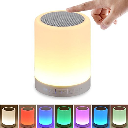 night light bluetooth speaker