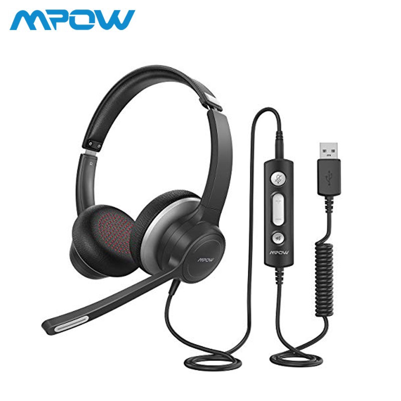 mpow hc6 usb headset with microphone review