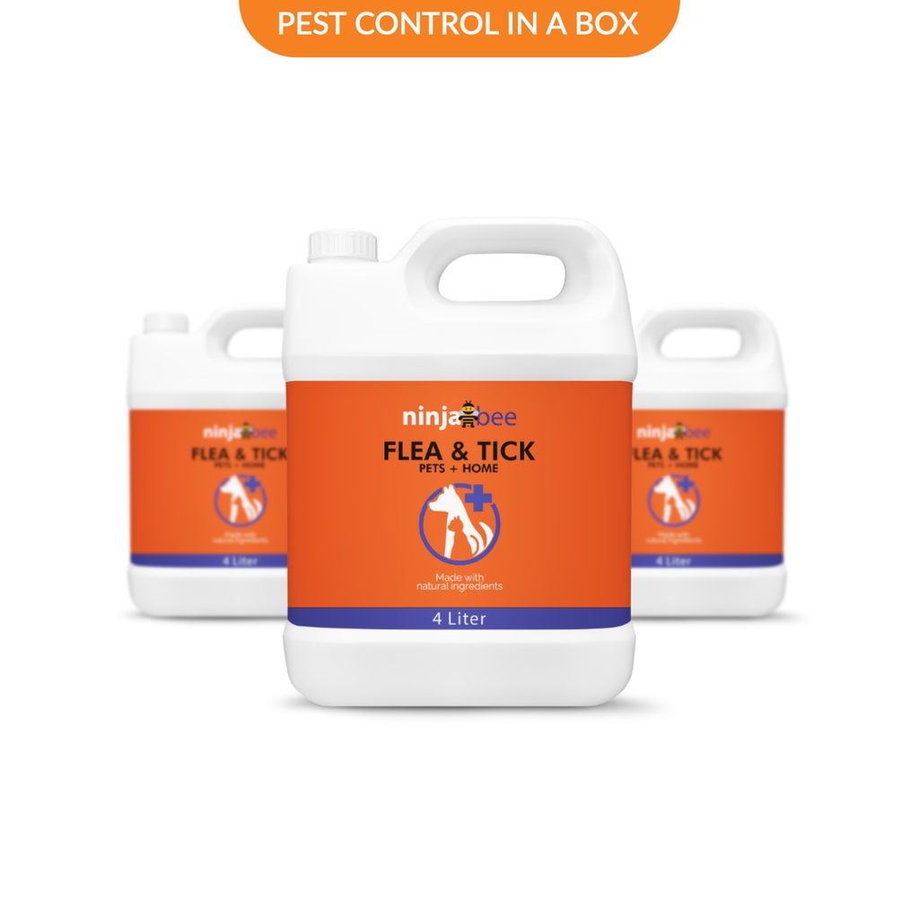 Ninja Bee Cat Flea and Dog Tick Killer Spray 2 /4 Liter Shopee Malaysia
