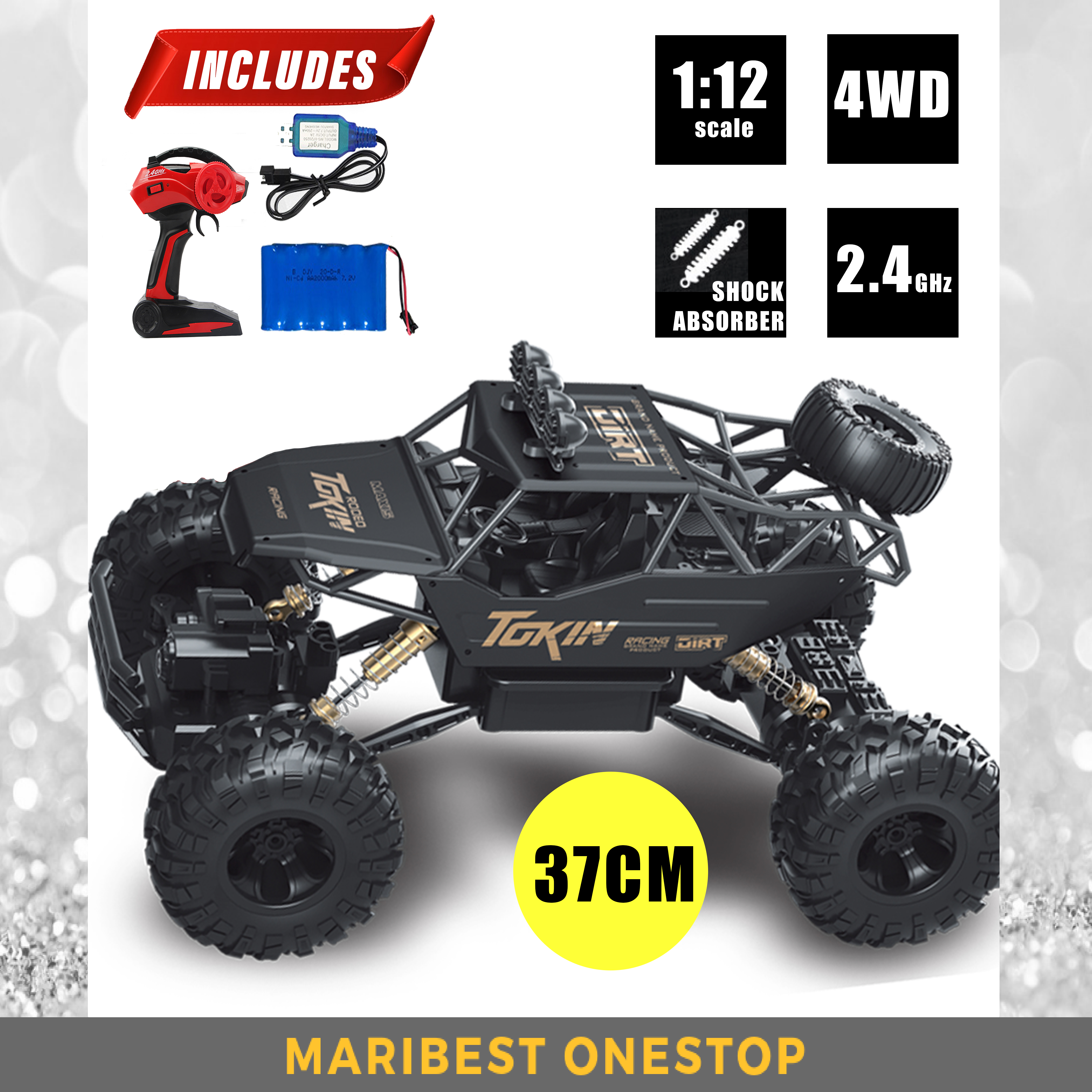 6026 Rock Crawler Vehicles High quality RC Car 1:12 Scale Remote Control Off-Road 37CM 