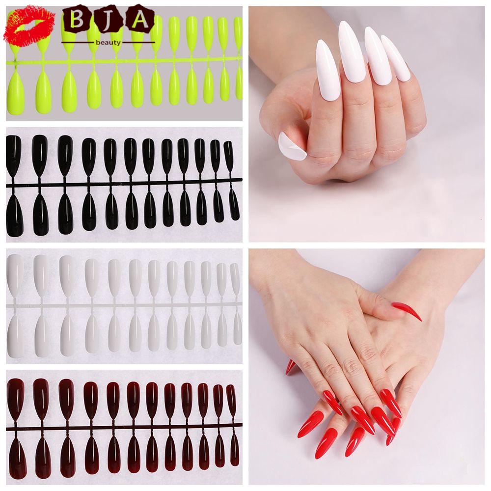 long stiletto false nails - Prices and Promotions - Mar 2023 | Shopee  Malaysia