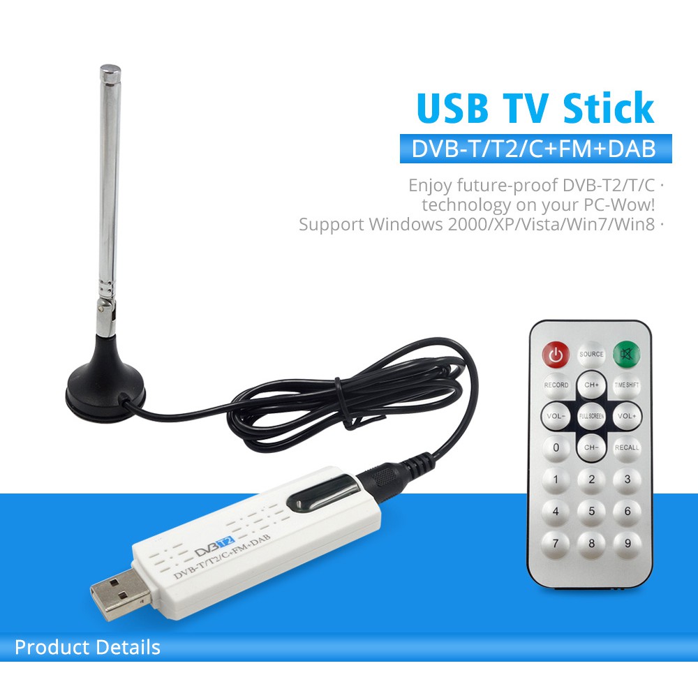 Usb tv stick dvb t2 как настроить