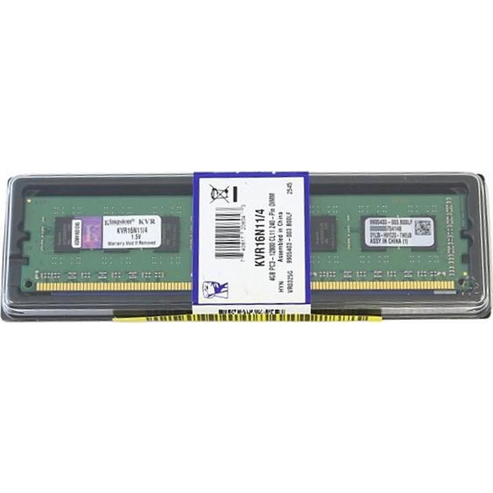 Kingston 4GB DDR3 1600Mhz CL11 Desktop Ram (KVR16N11/4) | Shopee Malaysia