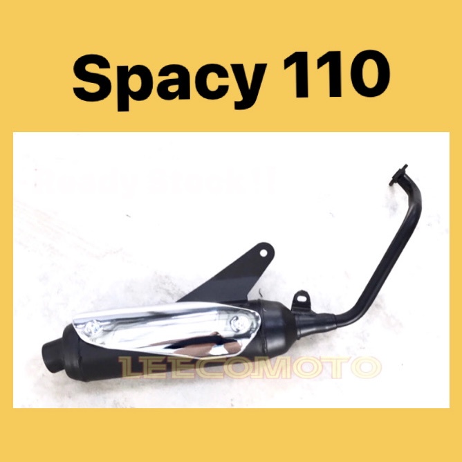 SPACY110 SPACY 110 EXHAUST EKZOS EXZOS EJOS MUFFLER EXHAUST PIPE ASSY LOCAL 18300-KYT-940