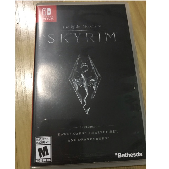 skyrim for switch used