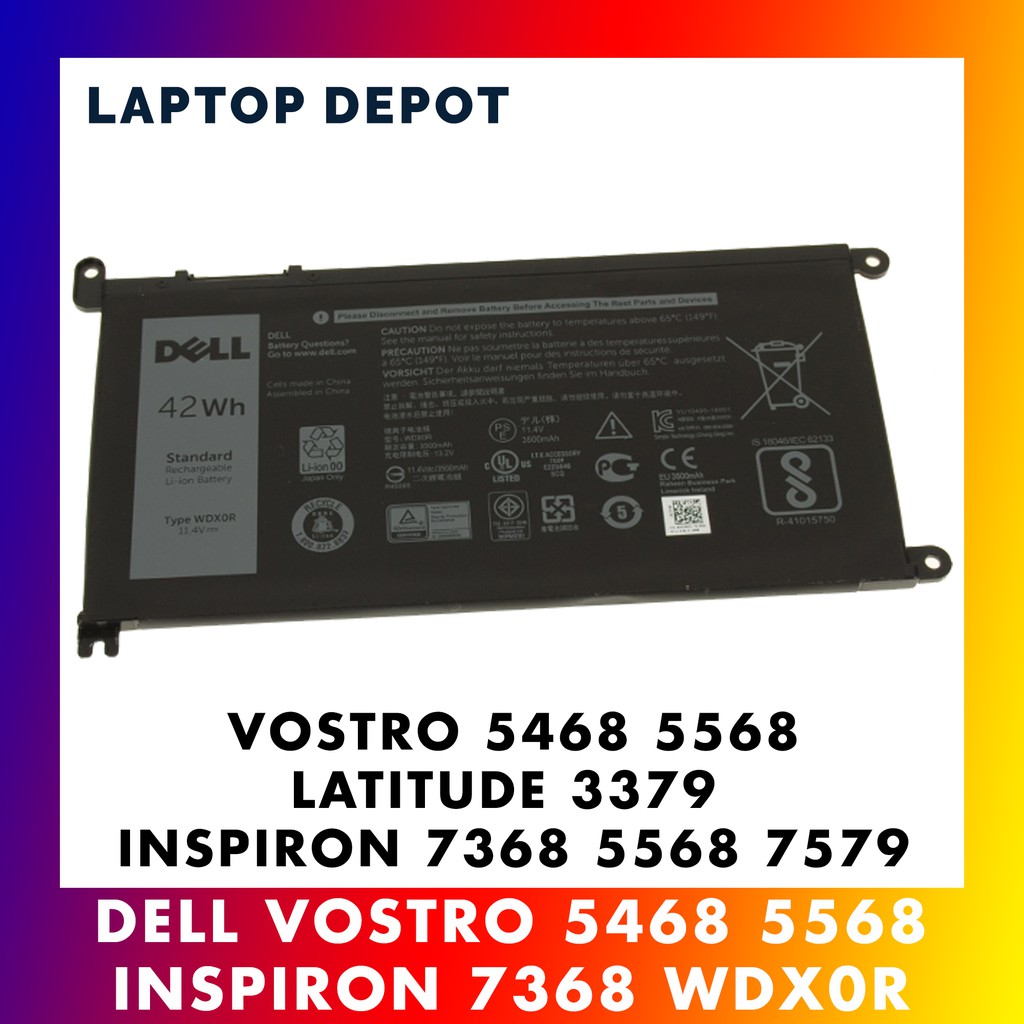 Dell vostro 5568 аккумулятор